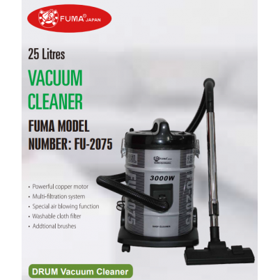 FU-2075-Drum vacuum cleaner (25L)